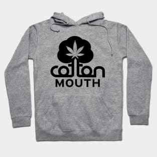 Cotton Mouth Black Logo Hoodie